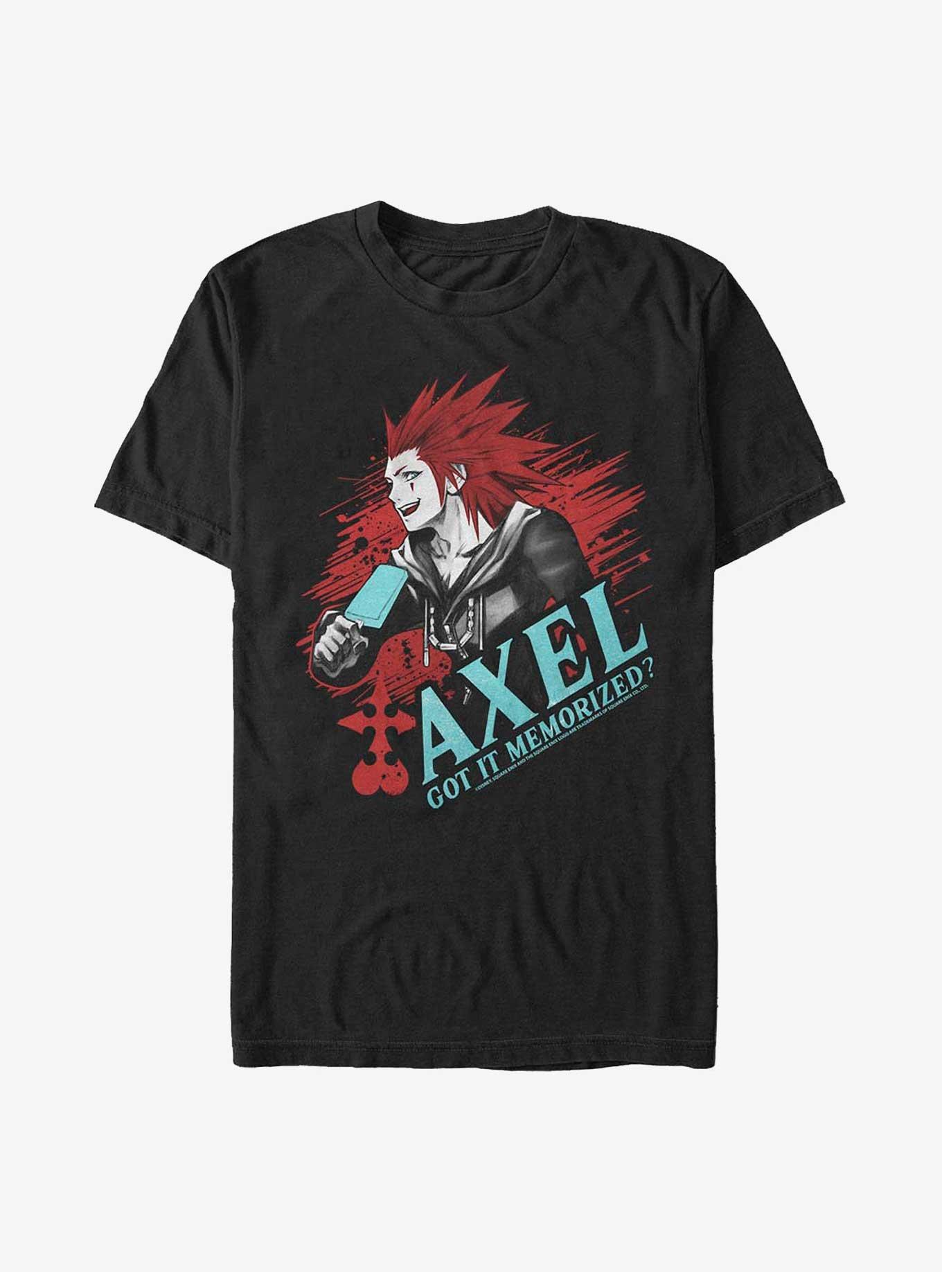Kingdom Hearts Axel Memorize The Name Extra Soft T-Shirt, , hi-res