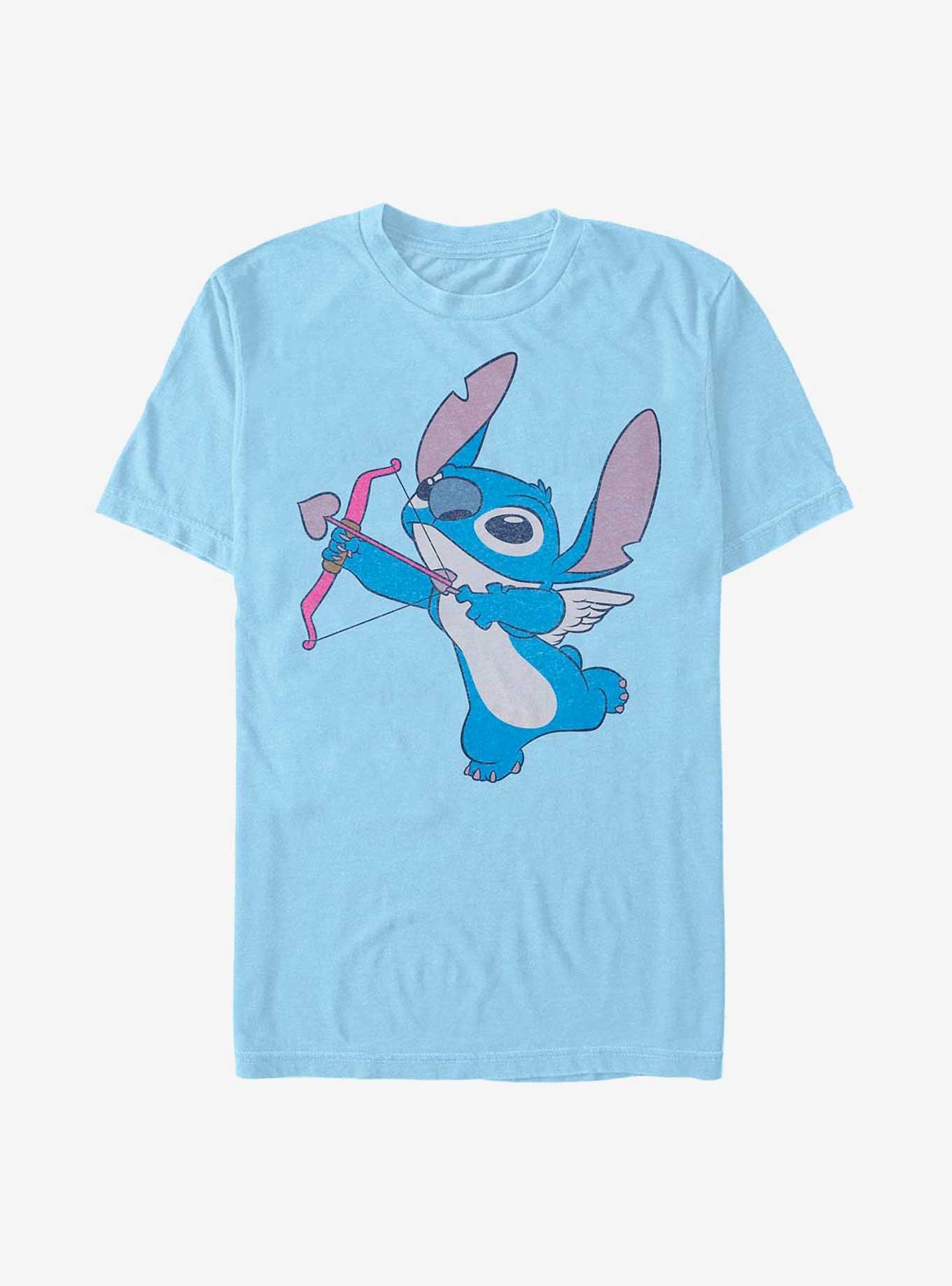 Disney Lilo & Stitch Love Shot Cupid Extra Soft T-Shirt
