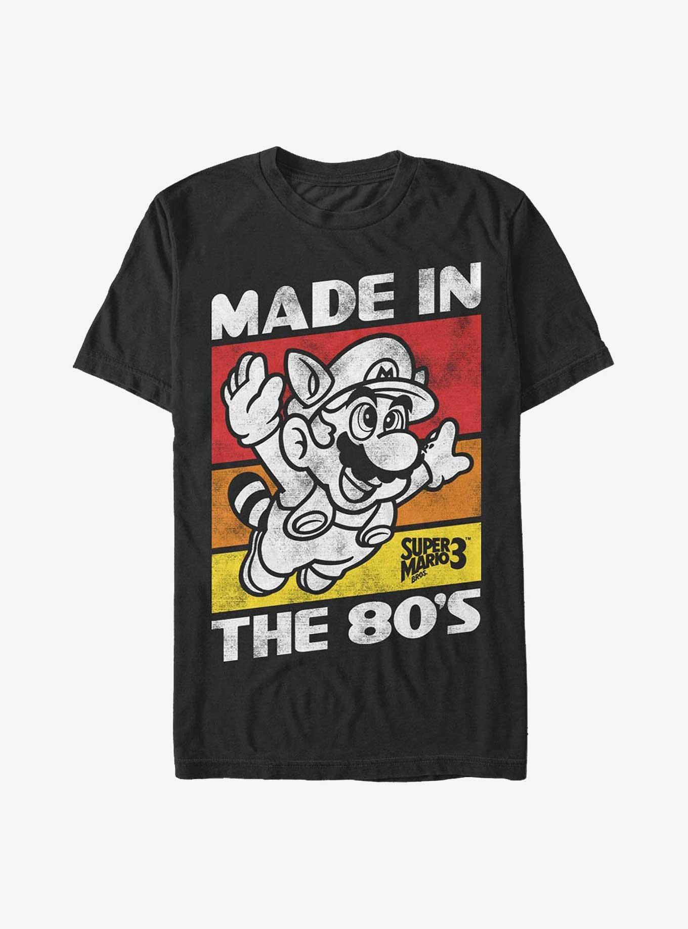 Nintendo Mario The Friendly Skies Extra Soft T-Shirt, , hi-res