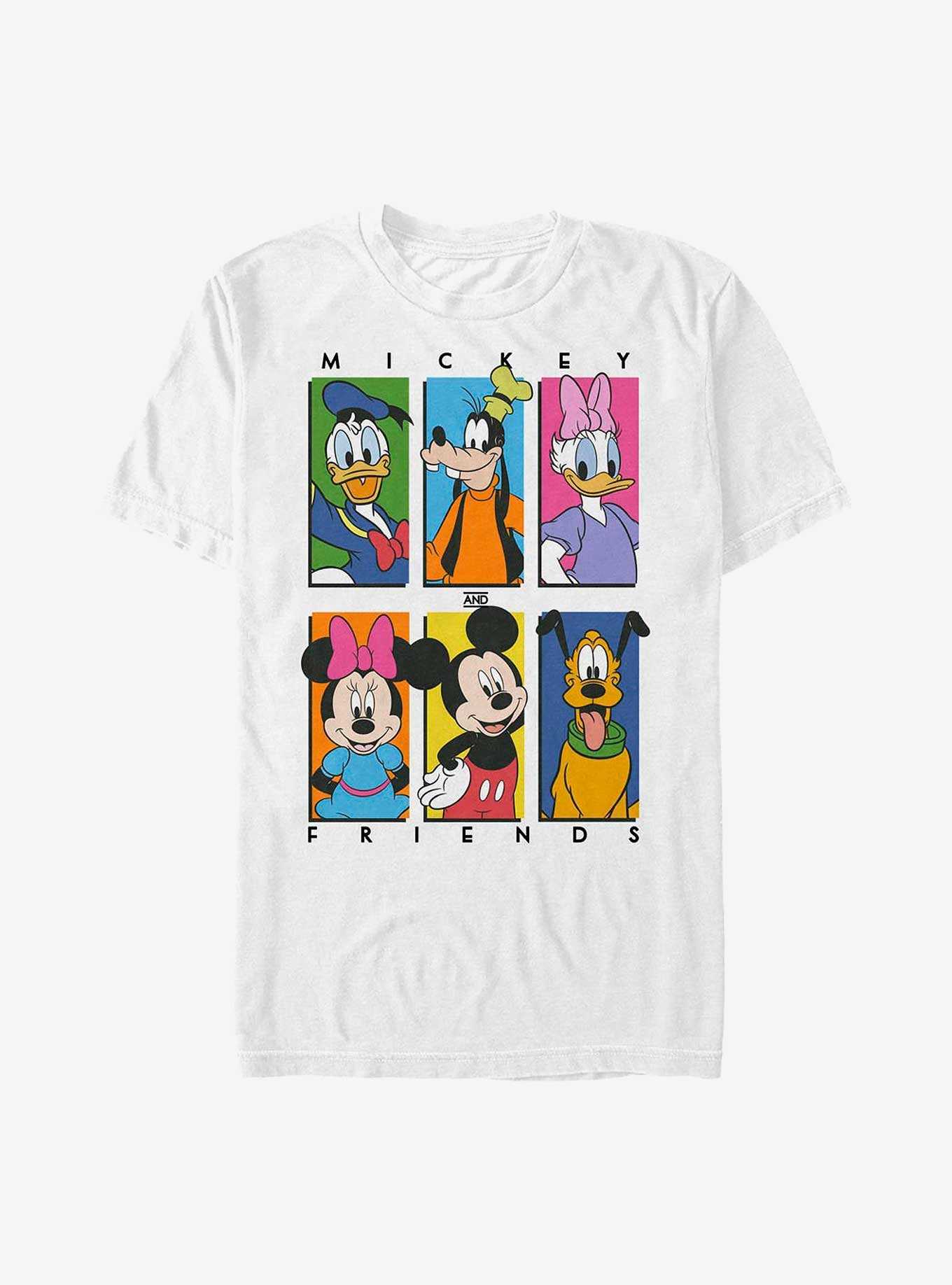 Disney Mickey Mouse & Friends Character Banners Extra Soft T-Shirt, , hi-res