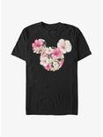 Disney Mickey Mouse Tropical Ears Extra Soft T-Shirt, BLACK, hi-res