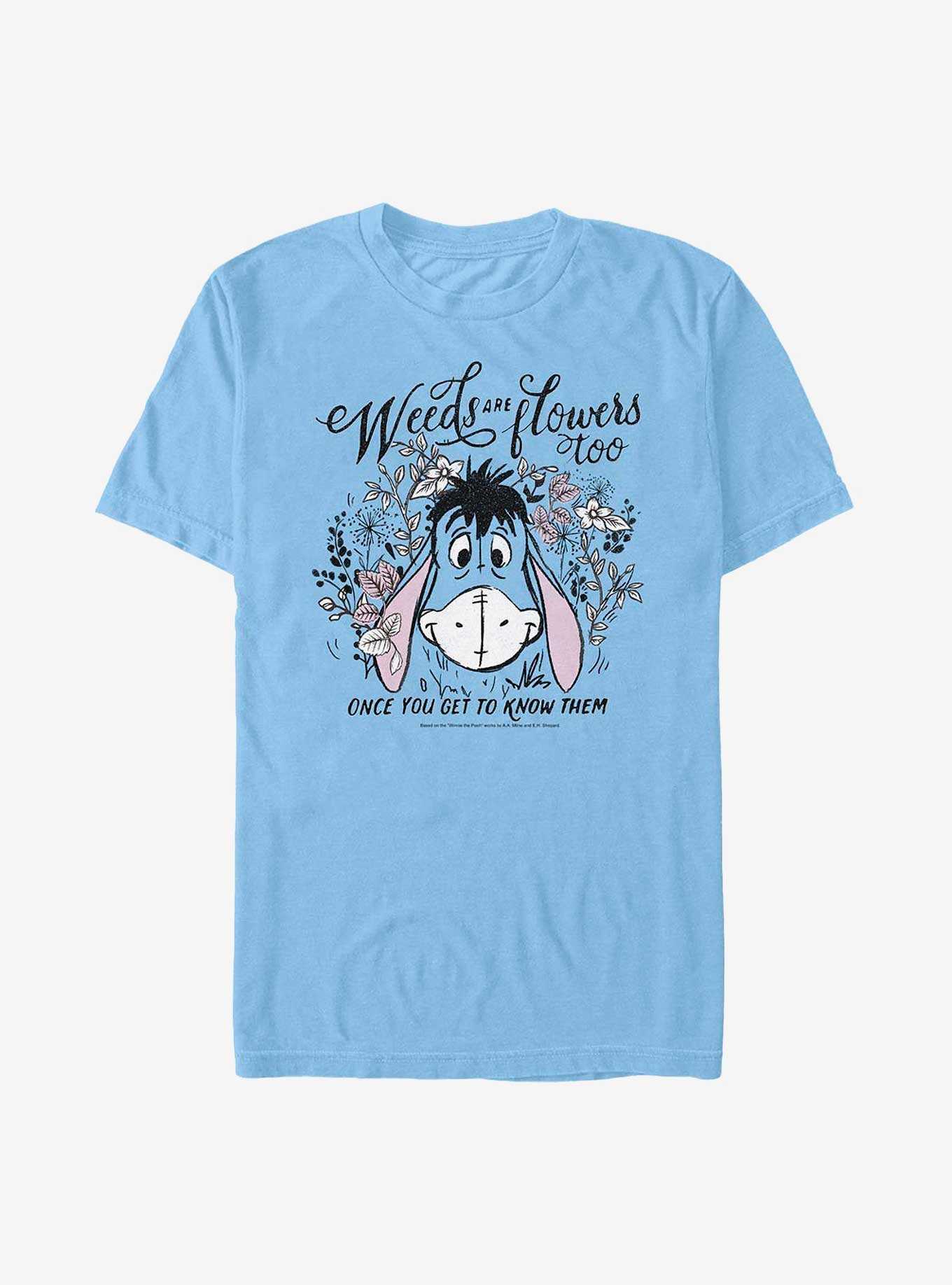 Disney Winnie The Pooh Eeyore Weeds Are Flowers Too Extra Soft T-Shirt, , hi-res