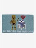 Star Wars All Droids Welcome Doormat, , hi-res