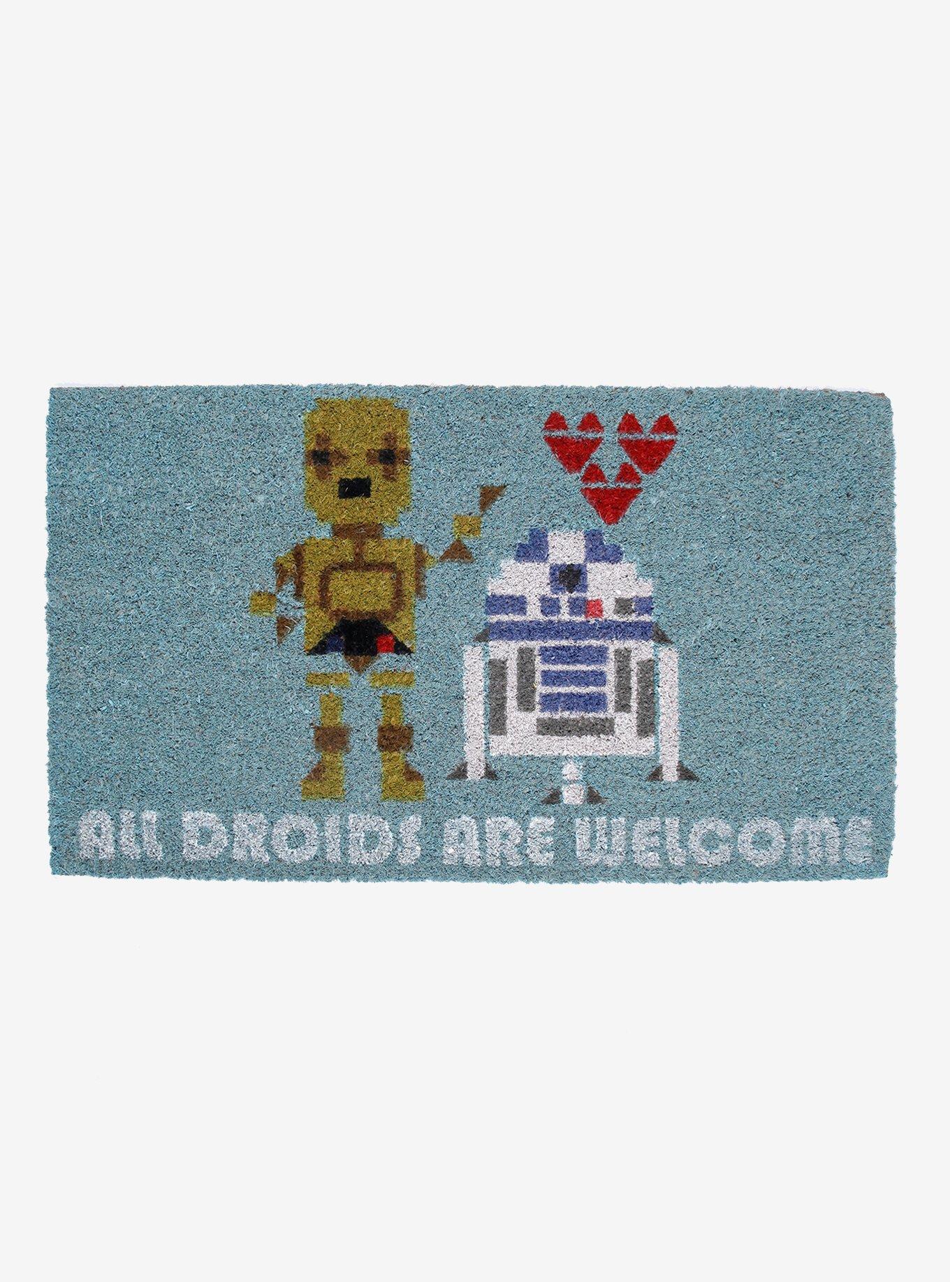Star Wars All Droids Welcome Doormat, , hi-res