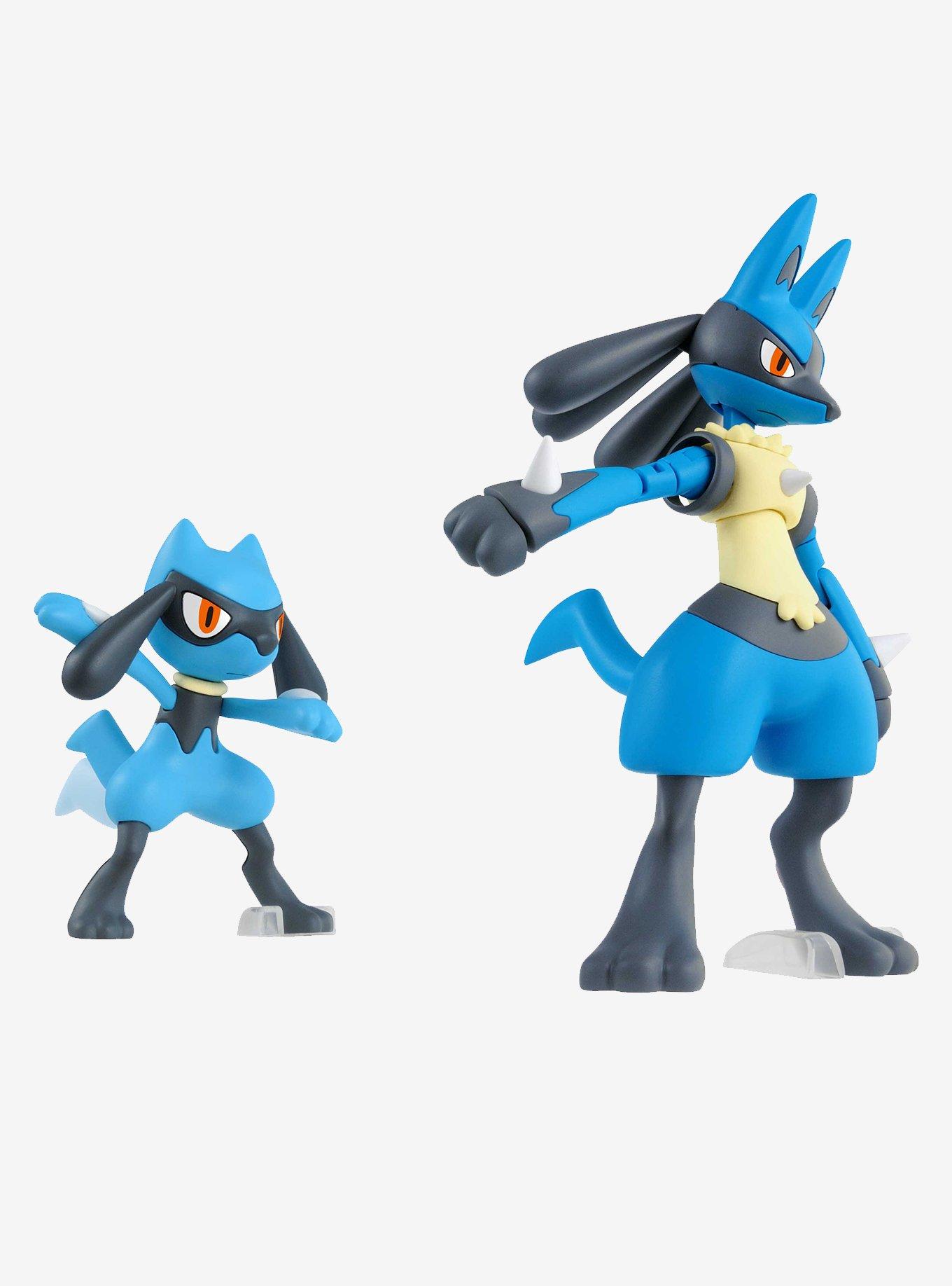 Bandai Spirits Pok&eacute;mon Riolu & Lucario Model Kit, , hi-res