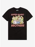 Super Mario Bros. Group T-Shirt, BLACK, hi-res