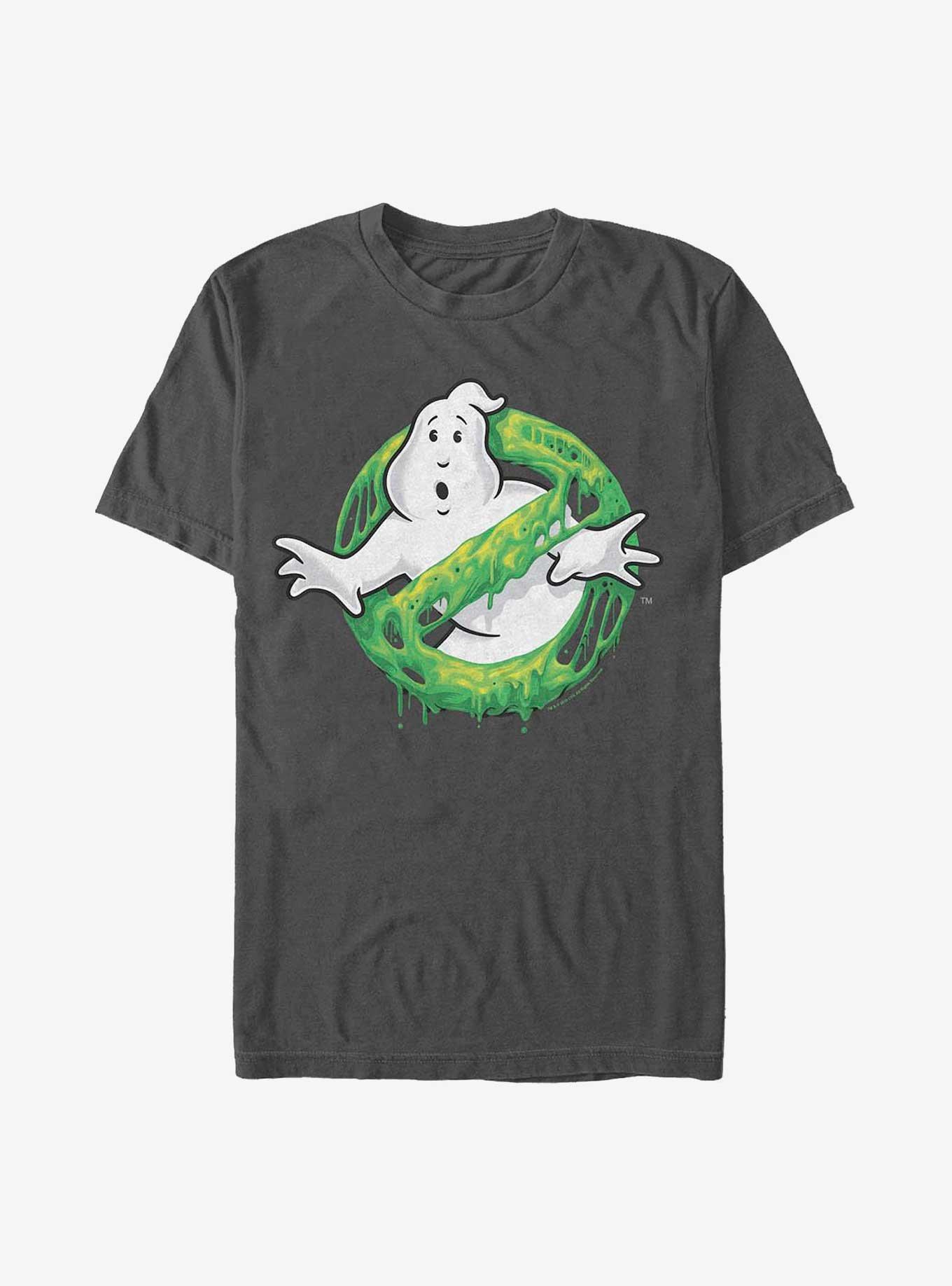 Ghostbusters Green Slime Logo Extra Soft T-Shirt, , hi-res