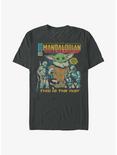 Star Wars The Mandalorian The Child Poster Extra Soft T-Shirt, CHARCOAL, hi-res
