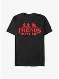 Stranger Things Friends Don't Lie Extra Soft T-Shirt, BLACK, hi-res