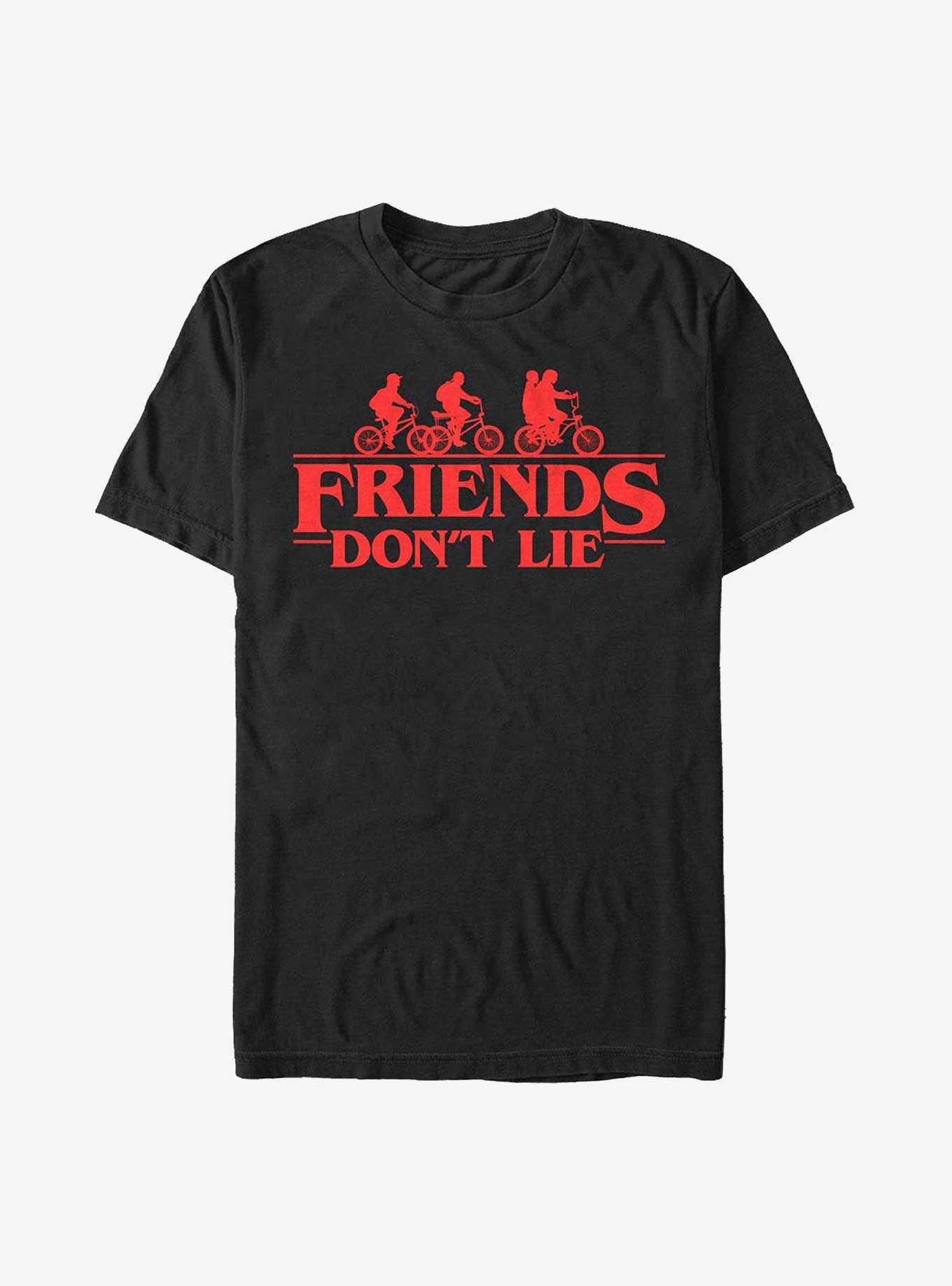 Stranger Things Friends Don't Lie Extra Soft T-Shirt, , hi-res