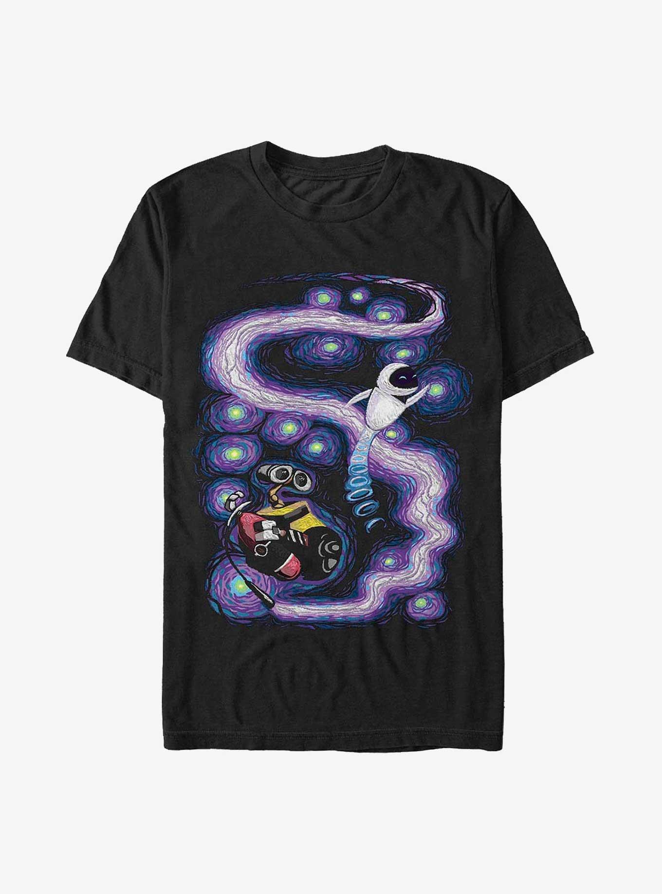 Disney Pixar Wall-E Space Dance Extra Soft T-Shirt, BLACK, hi-res