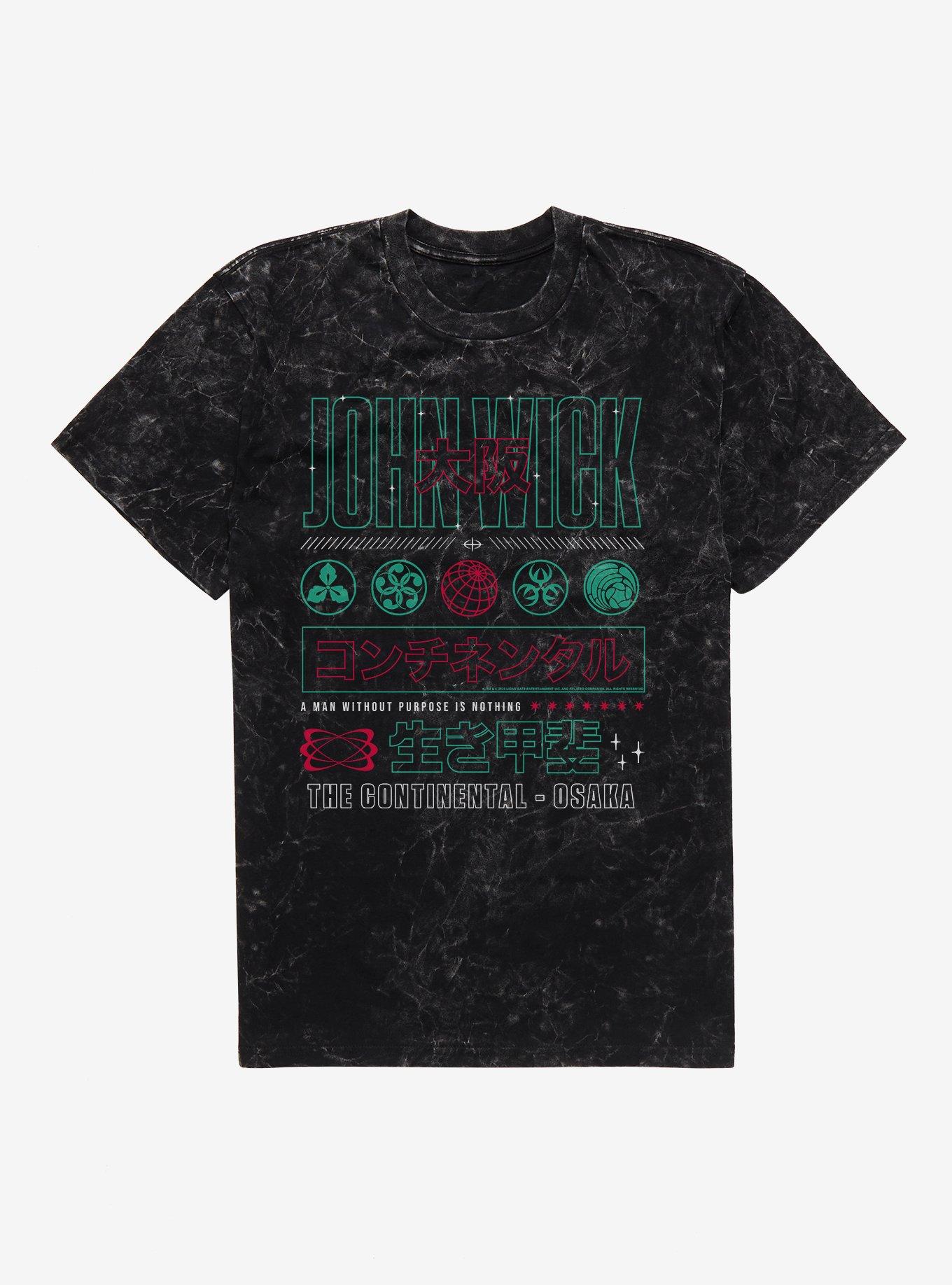 John Wick Continental Assassin Mineral Wash T-Shirt, , hi-res