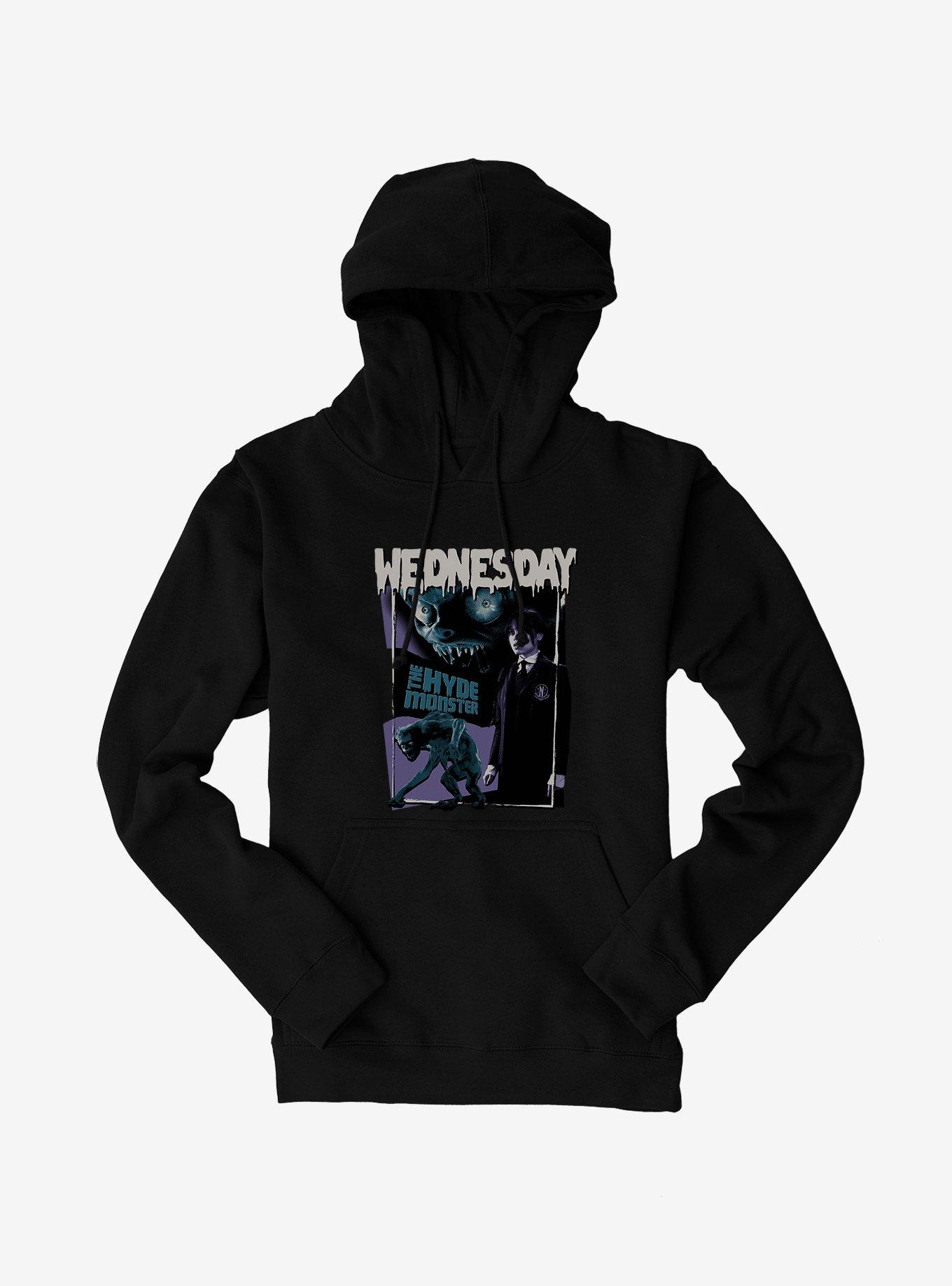 Wednesday The Hyde Hoodie - BLACK | BoxLunch