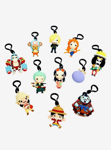 ワンピース 海外限定 FIGURAL BAG CLIP ルフィ One Piece Character Blind Bag Figural Bag Clip | BoxLunch