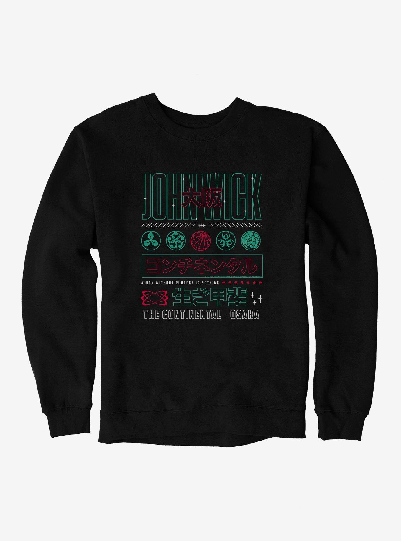 THRDLESS John Wick Continental Assassin Sweatshirt