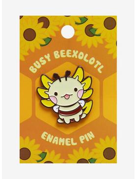Axolotl Bee Enamel Pin - BoxLunch Exclusive, , hi-res
