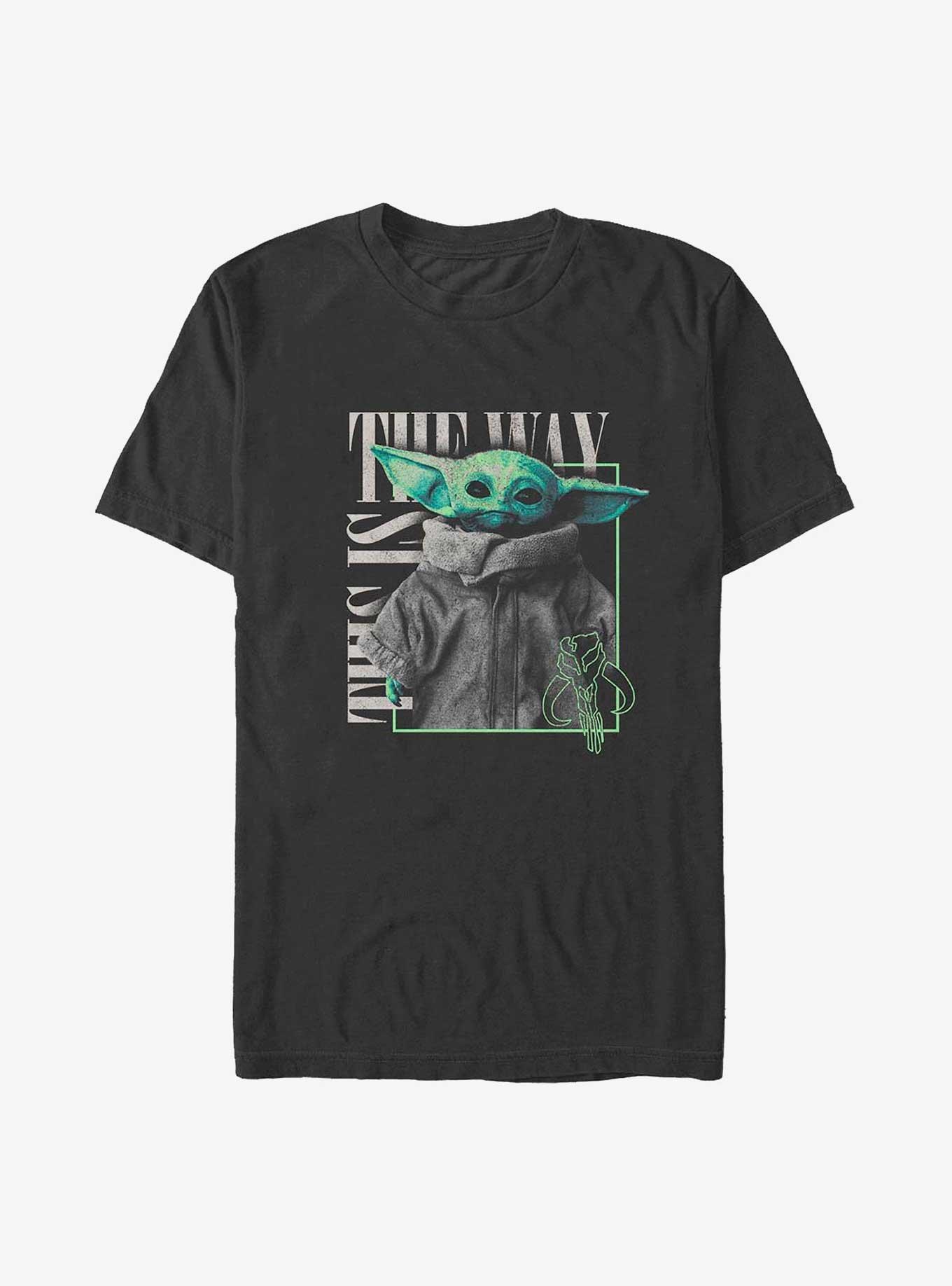 Star Wars The Mandalorian Grogu This Is The Way Big & Tall T-Shirt, BLACK, hi-res