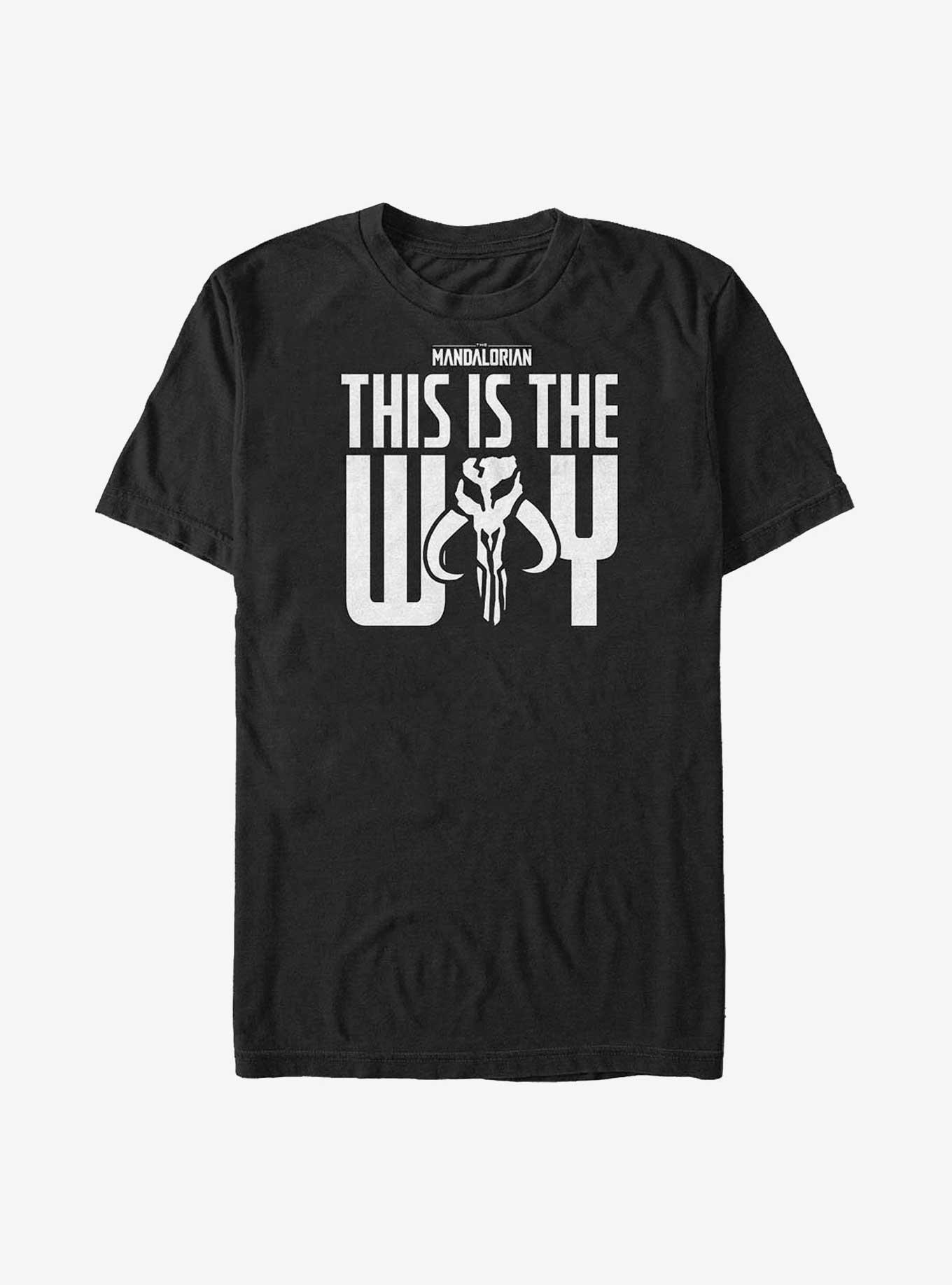 Star Wars The Mandalorian This Is The Way Big & Tall T-Shirt, BLACK, hi-res