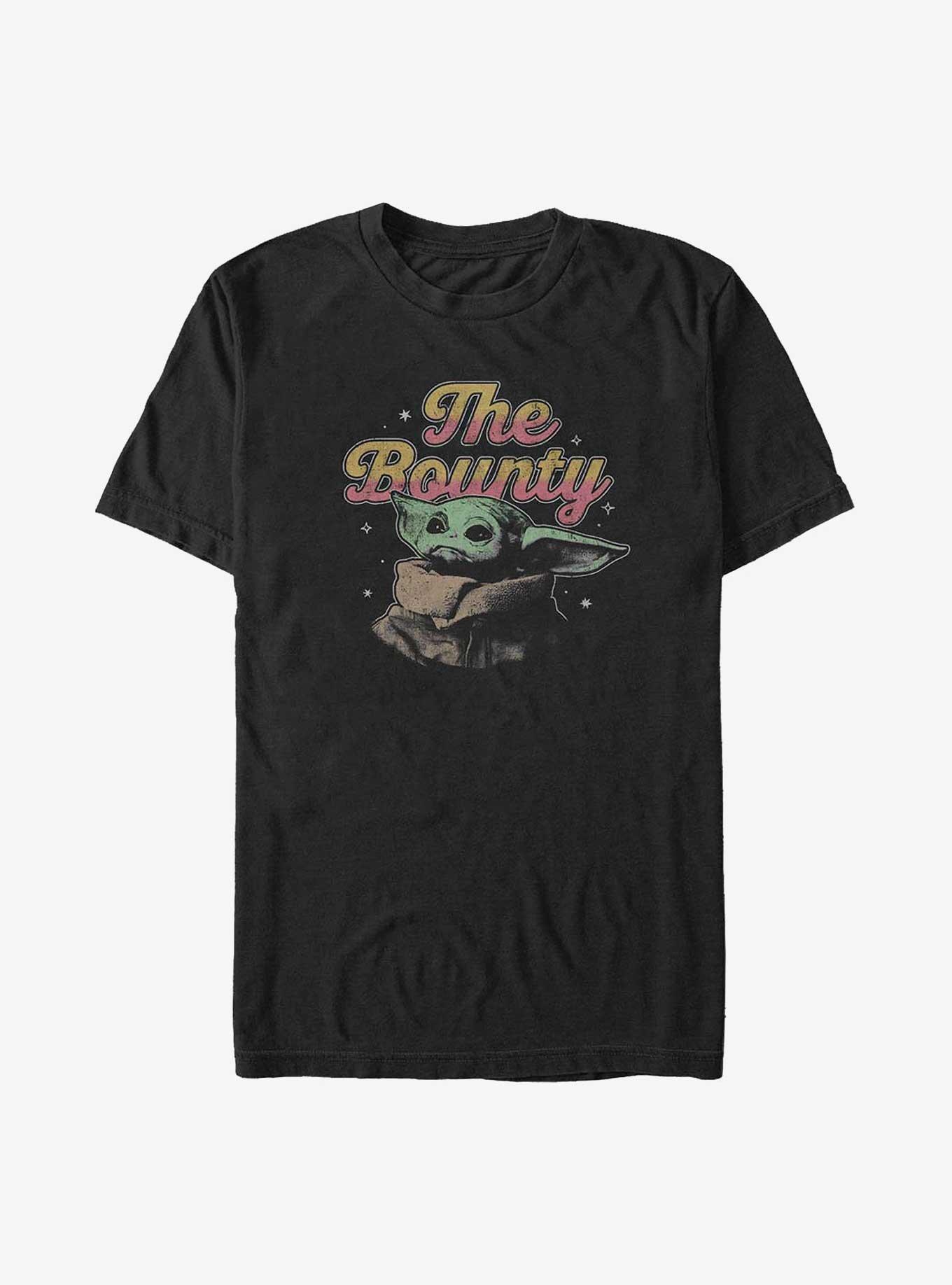 Star Wars The Mandalorian Grogu The Bounty Big & Tall T-Shirt, BLACK, hi-res