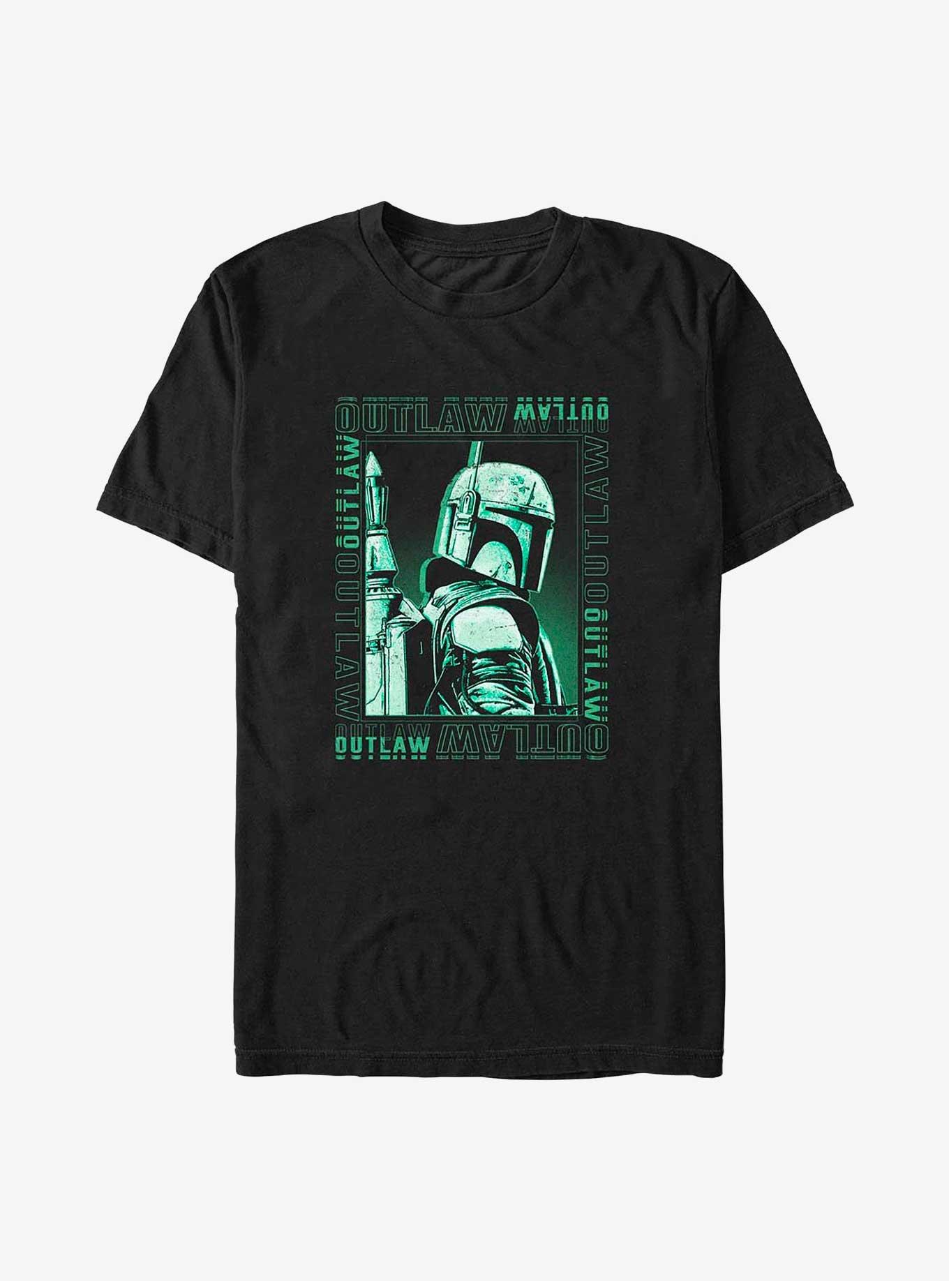 Star Wars Boba Fett Outlaw Big & Tall T-Shirt, , hi-res