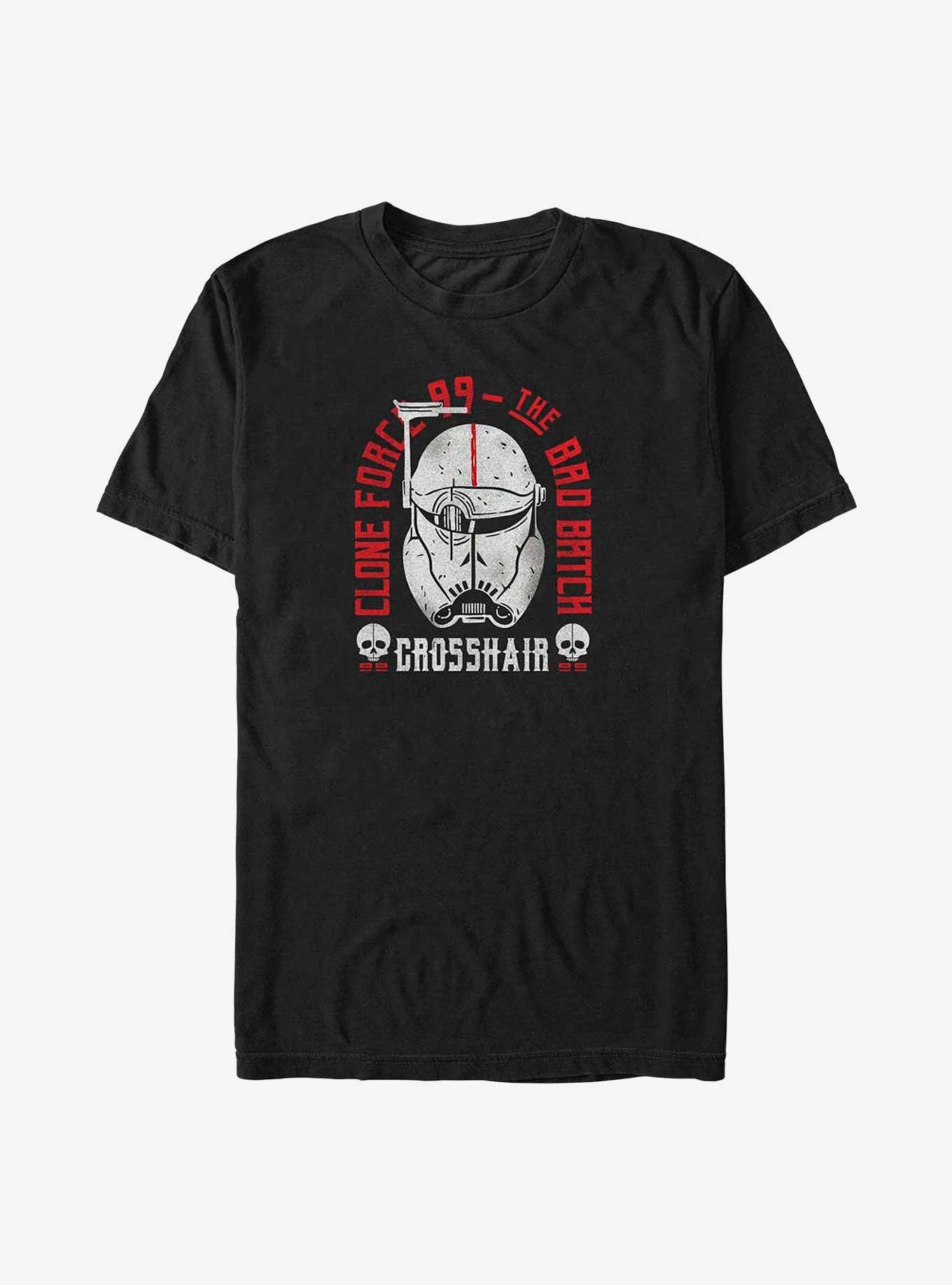 Star Wars: The Bad Batch Crosshair Helmet Big & Tall T-Shirt, , hi-res