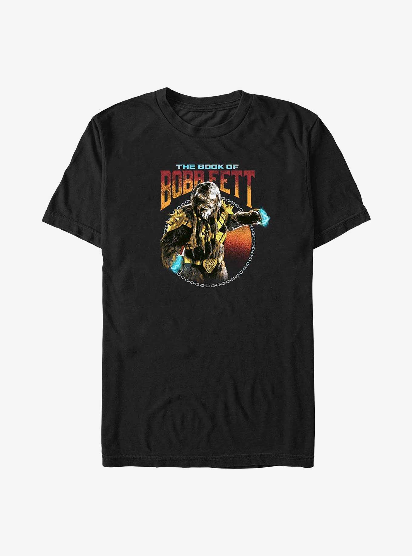 Star Wars The Book of Boba Fett Krrsantan Punch Badge Big & Tall T-Shirt, , hi-res