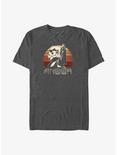 Star Wars Storm Trooper & Andor Sunset Big & Tall T-Shirt, CHAR HTR, hi-res