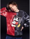 Disney Mickey Mouse Split Portrait Tie-Dye Sweatshirt, MULTI, hi-res
