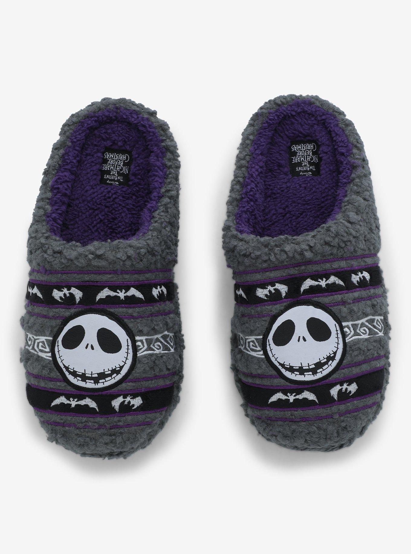 Nightmare before discount christmas kids slippers