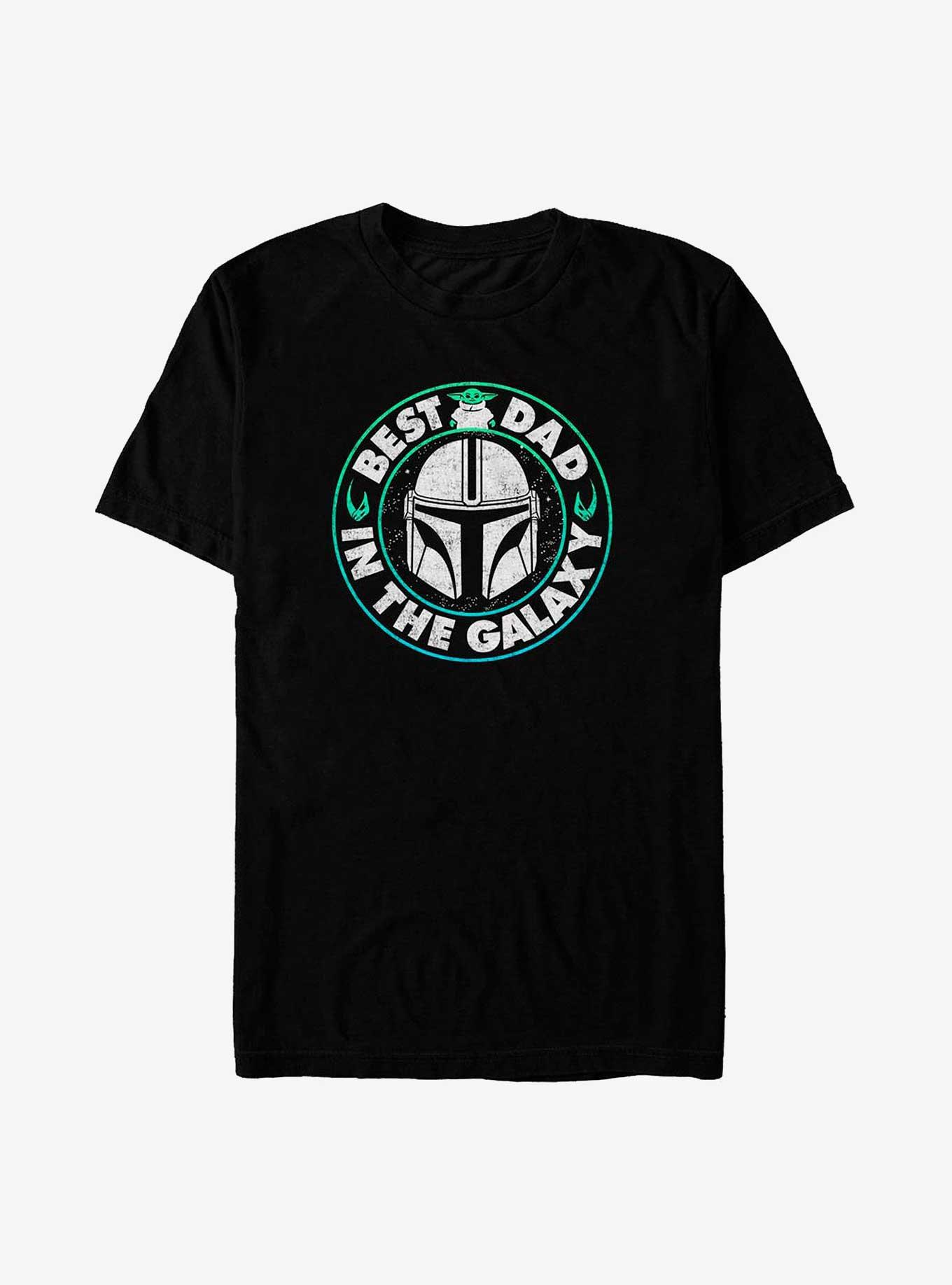 Star Wars The Mandalorian Best Galaxy Dad Big & Tall T-Shirt, , hi-res