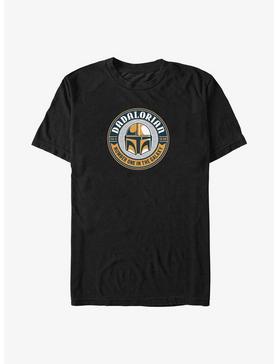 Star Wars The Mandalorian Dadalorian Badge Big & Tall T-Shirt, , hi-res