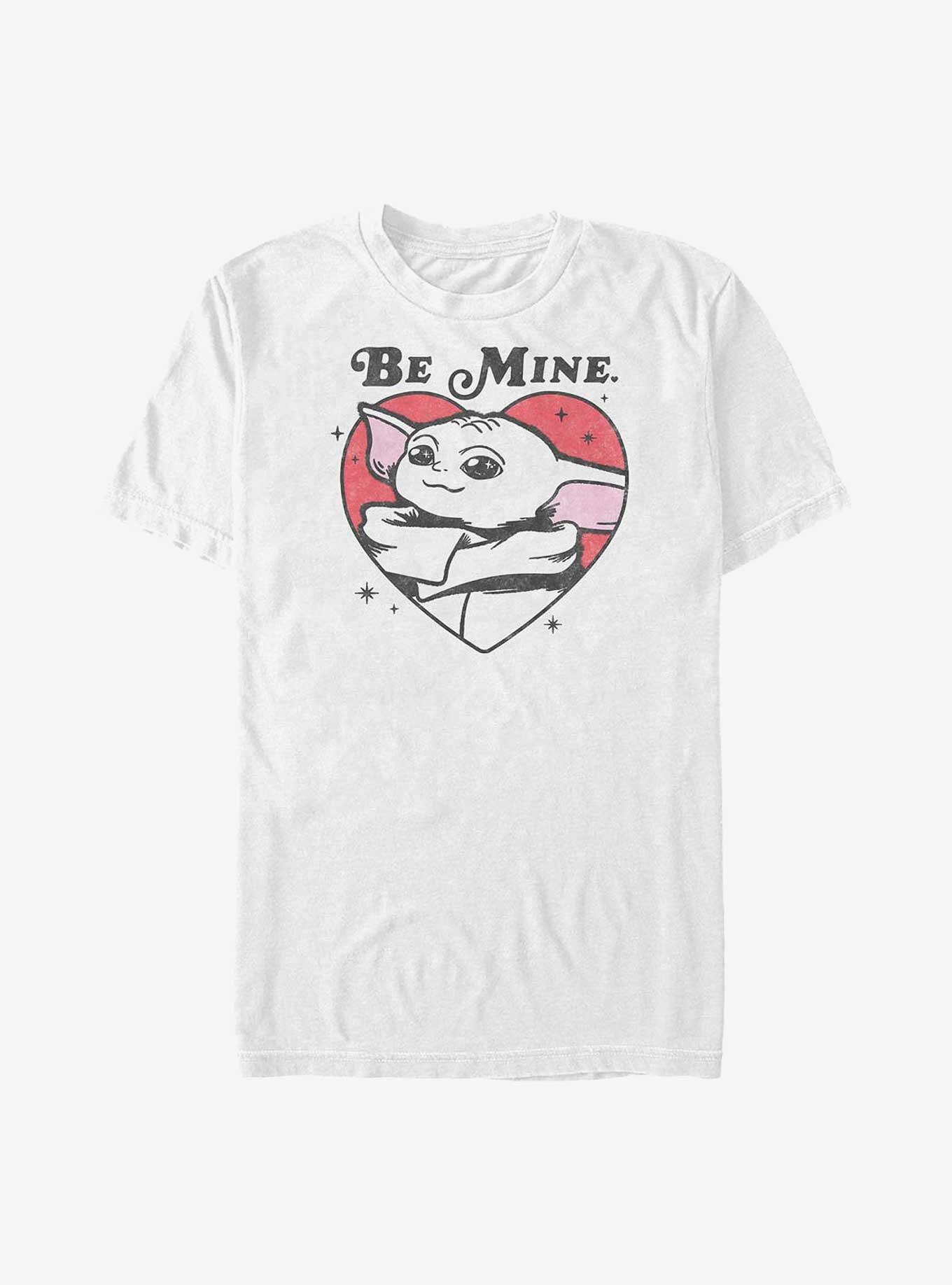 Star Wars The Mandalorian Grogu Be Mine Big & Tall T-Shirt, , hi-res