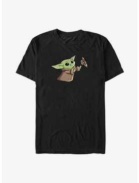 Star Wars The Mandalorian Grogu Yummy Butterfly Big & Tall T-Shirt, , hi-res