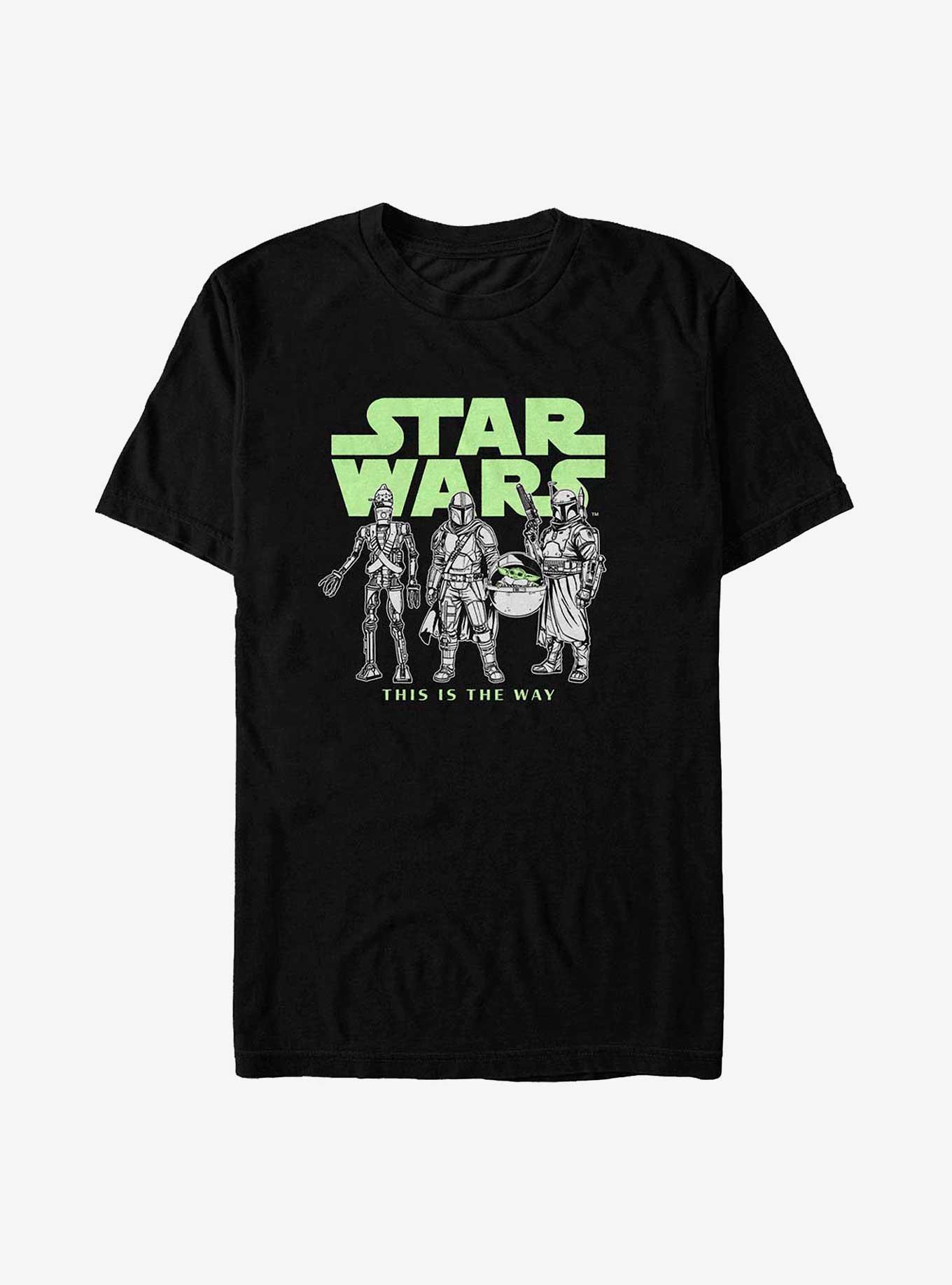 Star Wars The Mandalorian Logo Lineup Big & Tall T-Shirt, , hi-res