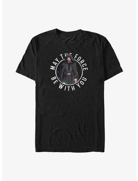 Plus Size Star Wars The Mandalorian Luke Skywalker May The Force Be With You Big & Tall T-Shirt, , hi-res