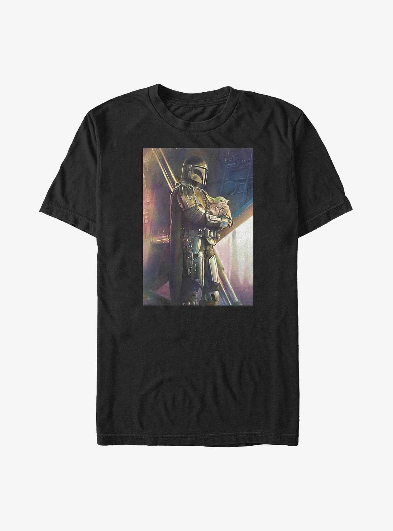 Star Wars The Mandalorian A New Bond Poster Big & Tall T-Shirt, , hi-res