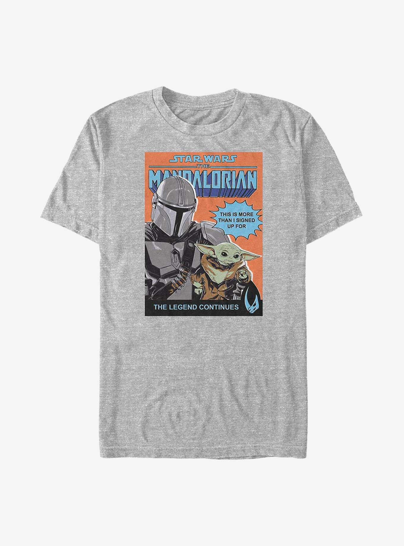 Star Wars The Mandalorian More Than I Signed Up For Poster Big & Tall T-Shirt, , hi-res