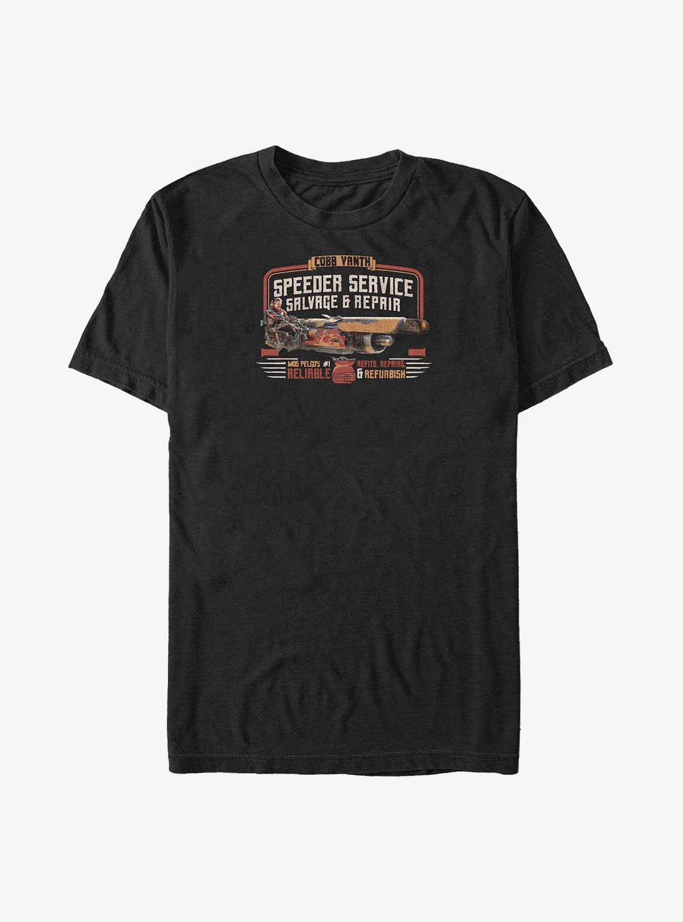 Star Wars The Mandalorian Cobb Vanth Speeder Service Big & Tall T-Shirt, , hi-res