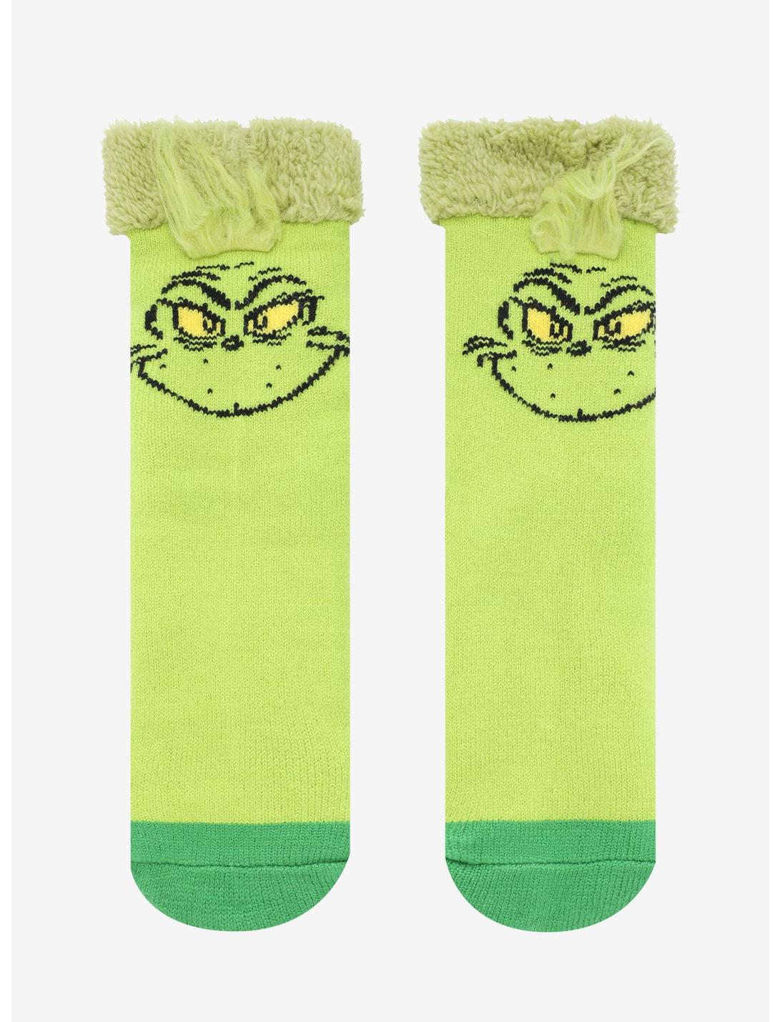 How The Grinch Stole Christmas Grinch Cozy Socks, , hi-res