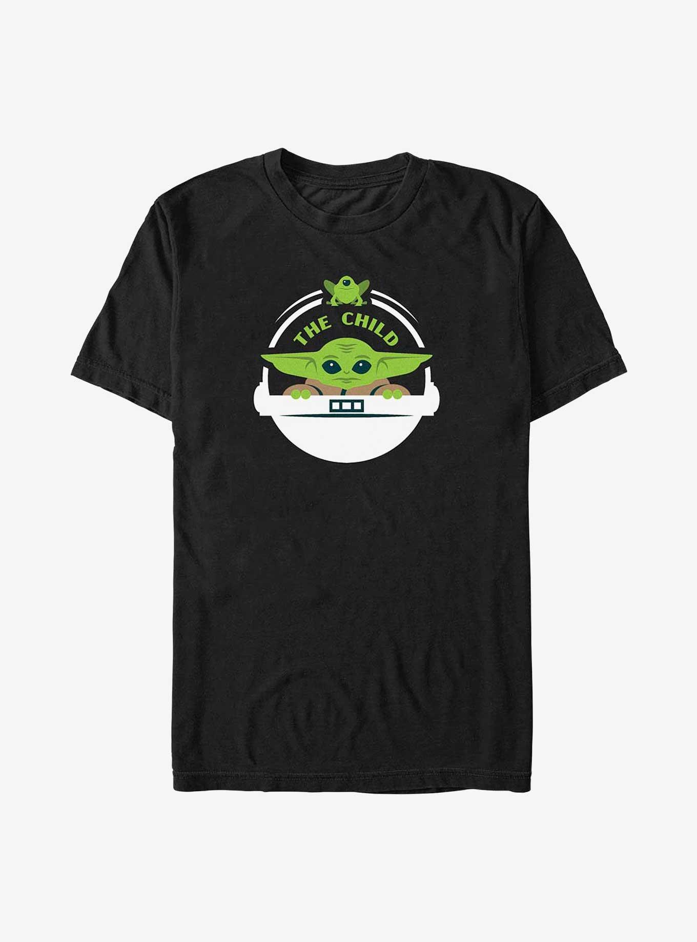 Star Wars The Mandalorian Baby Grogu Big & Tall T-Shirt, BLACK, hi-res