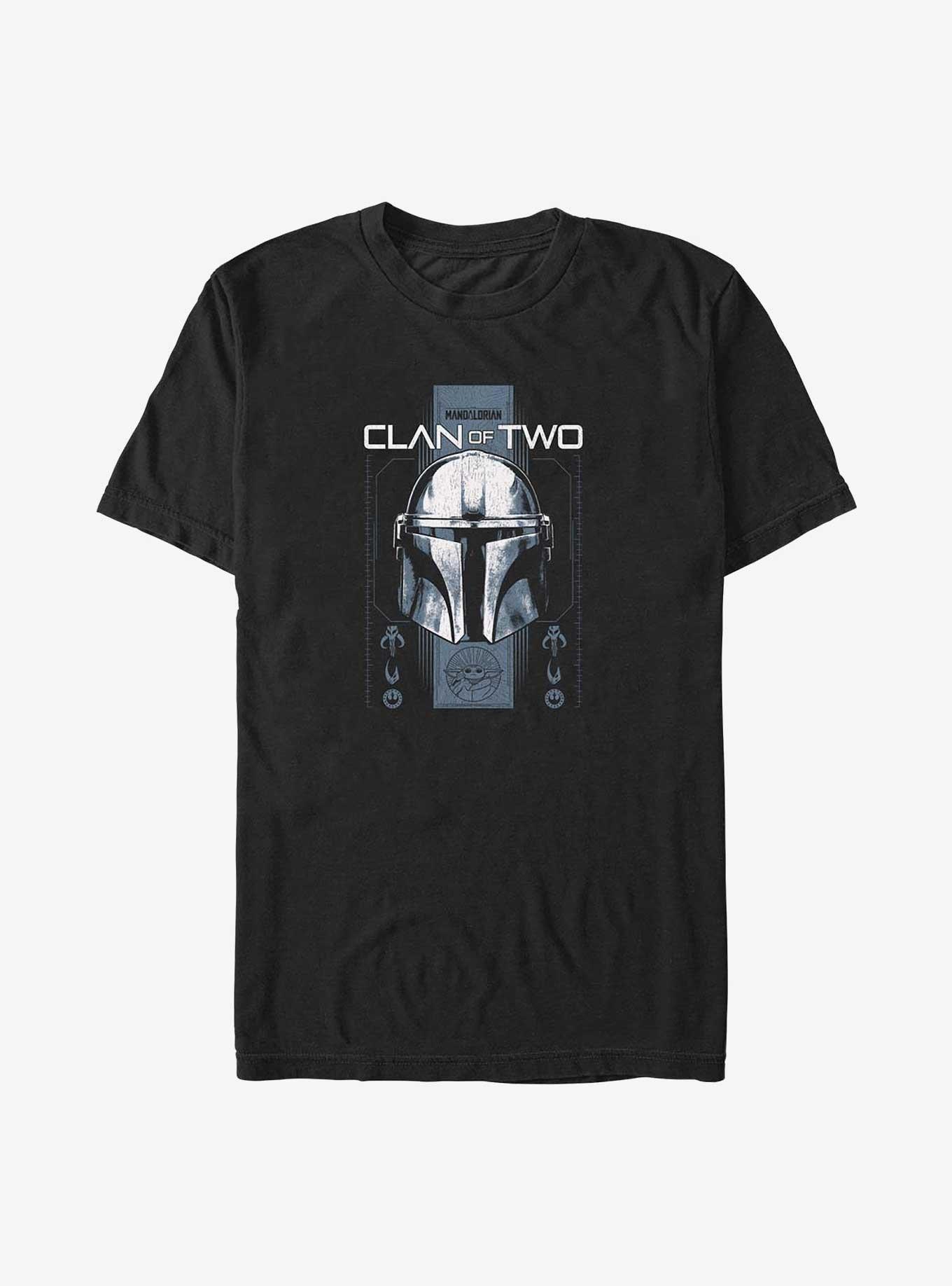 Star Wars The Mandalorian Clan of Two Big & Tall T-Shirt, BLACK, hi-res