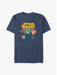 Star Wars The Mandalorian Child of the Galaxy Big & Tall T-Shirt, NAVY HTR, hi-res