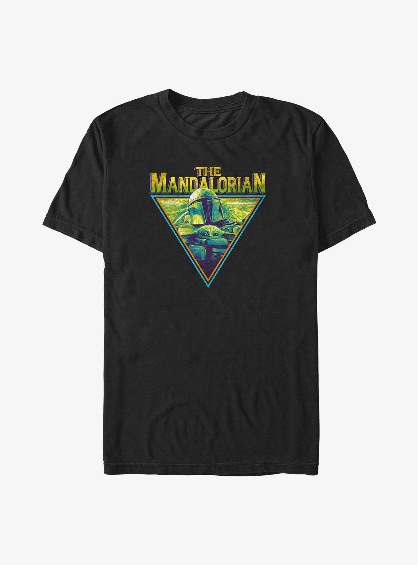 Star Wars The Mandalorian Grunge Badge Big & Tall T-Shirt, , hi-res