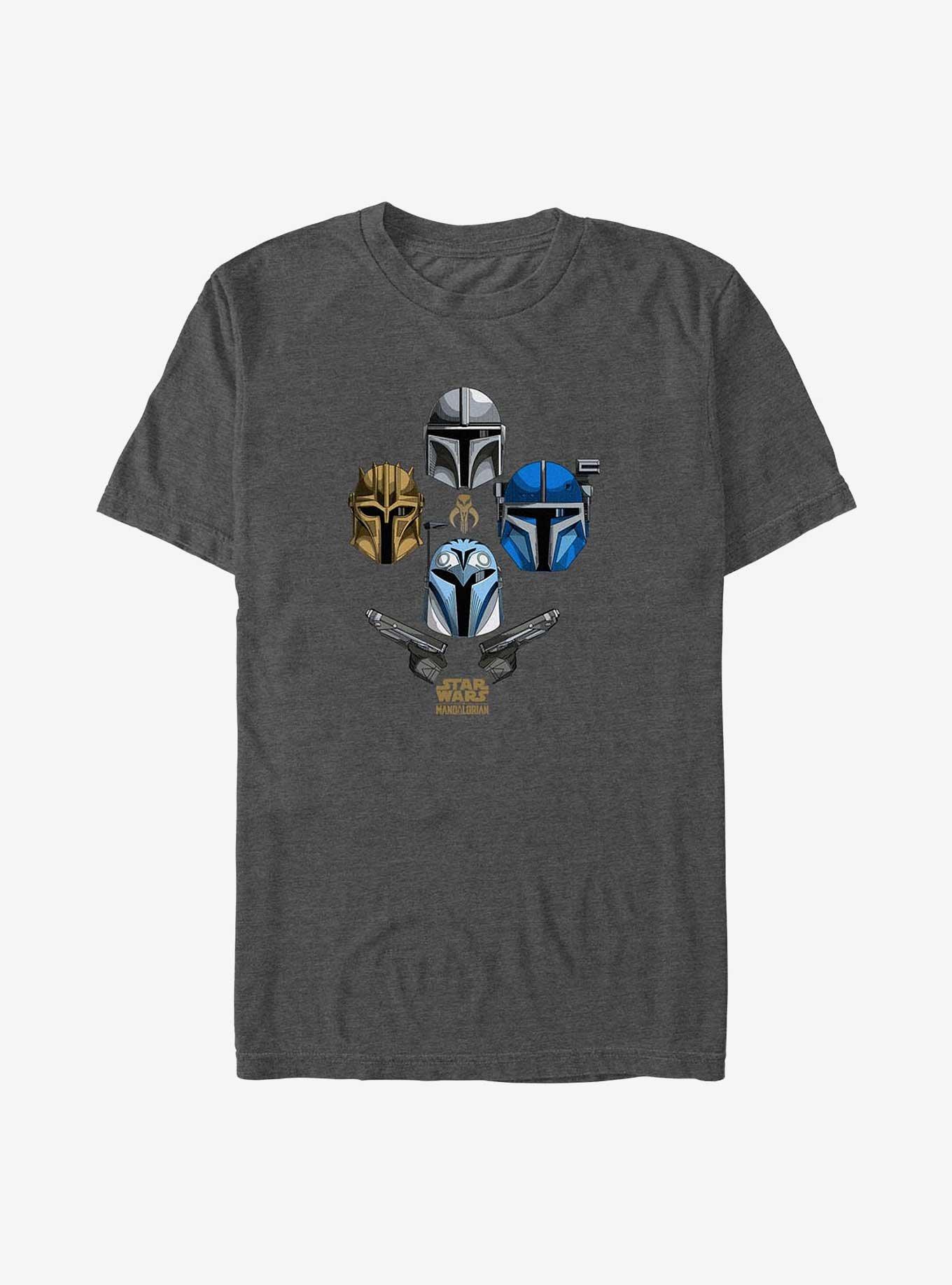 Star Wars The Mandalorian Helmets Held High Big & Tall T-Shirt, , hi-res