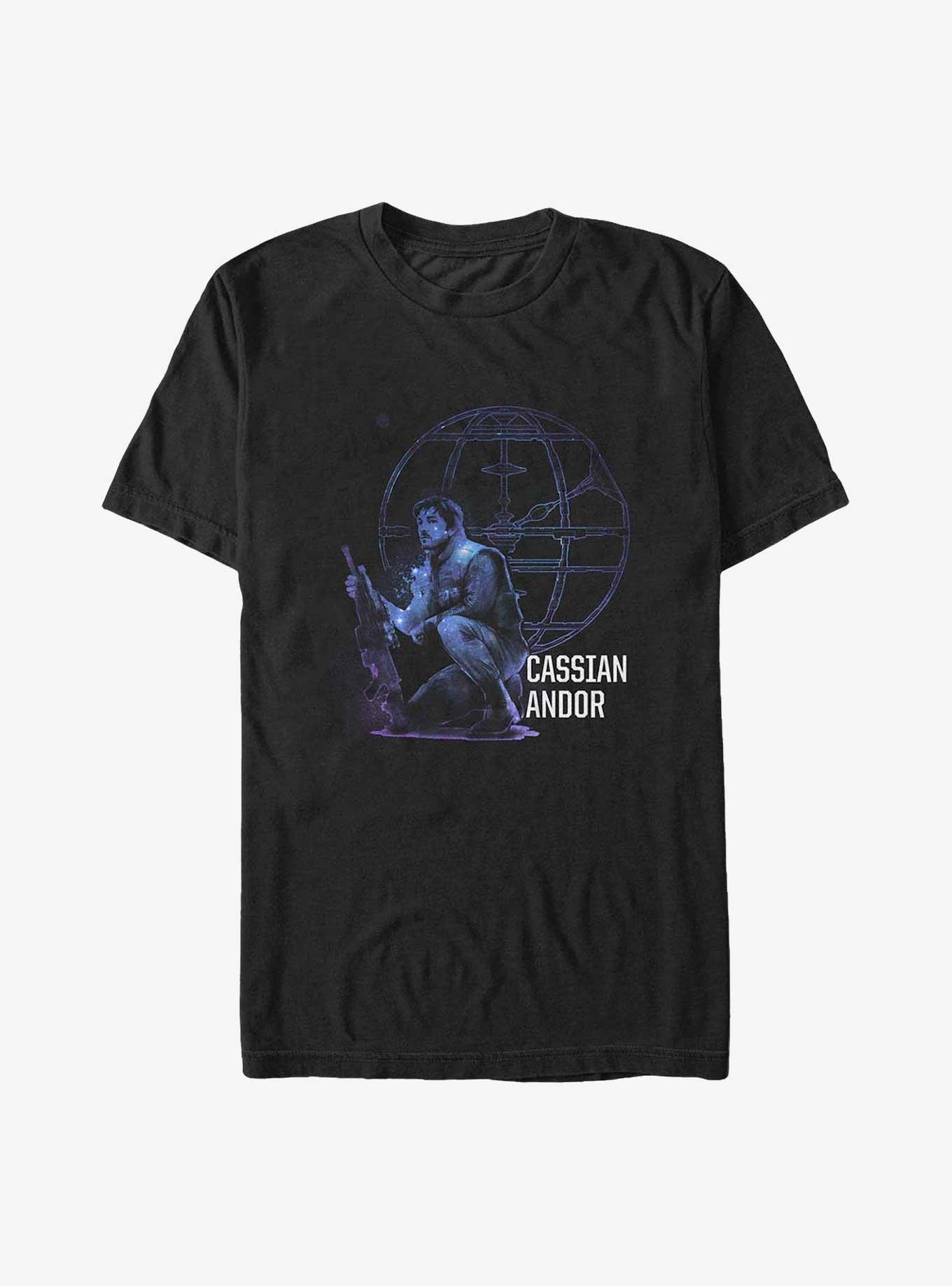 Star Wars Rogue One: A Star Wars Story Space Cassian Andor Big & Tall T-Shirt, , hi-res