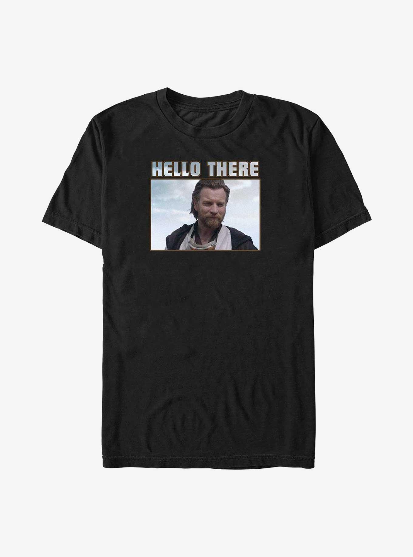 Star Wars Obi-Wan Kenobi Hello There Big & Tall T-Shirt, , hi-res