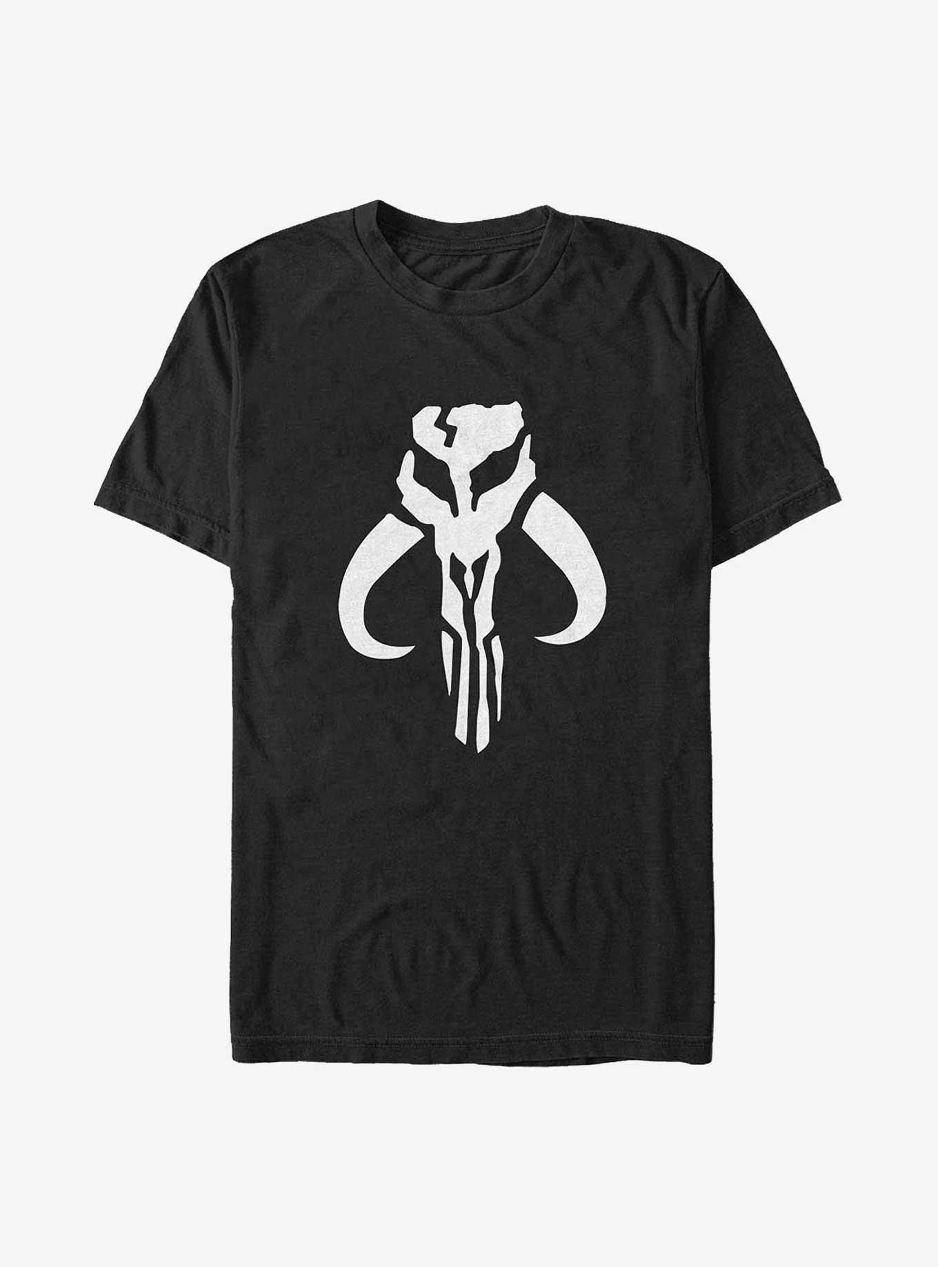 Star Wars Mandalorian Logo Big & Tall T-Shirt, BLACK, hi-res