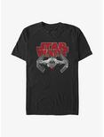 Star Wars Rudolf Nose TIE Fighter Big & Tall T-Shirt, BLACK, hi-res