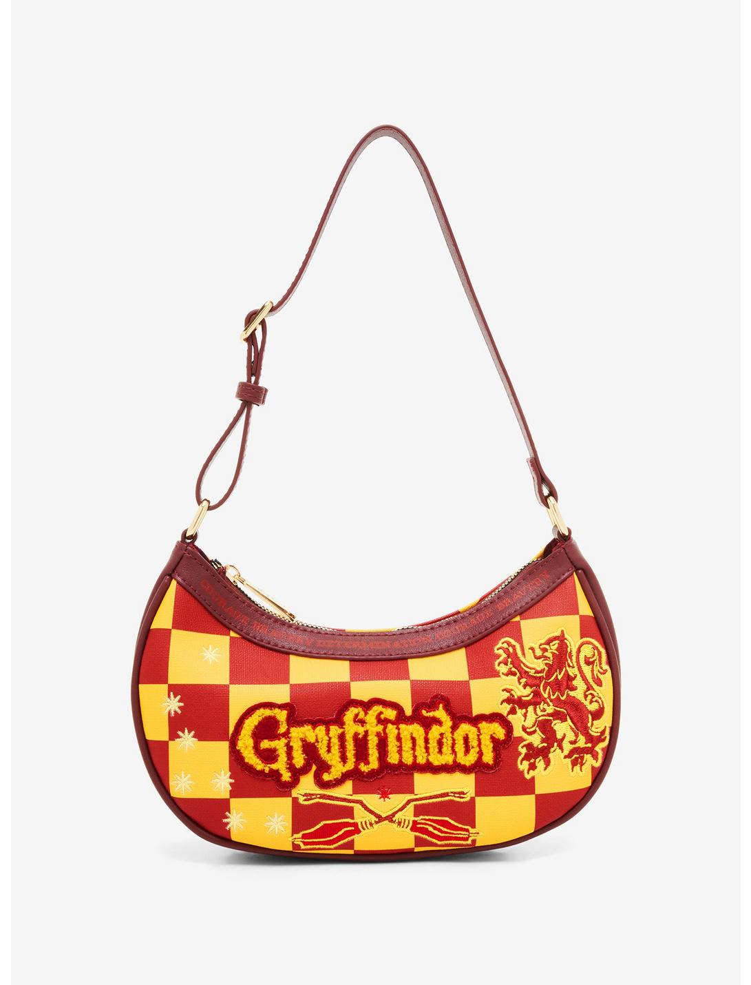 Fred Segal Harry Potter Gryffindor Checkered Crossbody Bag, , hi-res