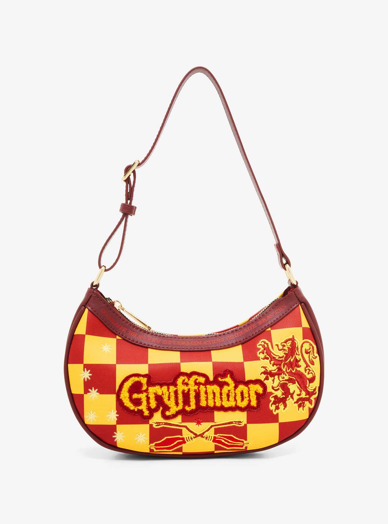 Fred Segal Harry Potter Gryffindor Checkered Crossbody Bag, , hi-res